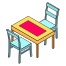 chair table icon