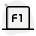 F1, help key function computer button layout icon