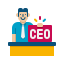 외부-CEO-직업-검색-플랫아이콘-플랫-플랫-아이콘 icon