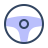 parakeet color style steering wheel icon