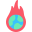 global warming icon