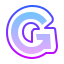 gradient style jogue golfe com seus amigos icon
