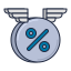 Floating Interest Rate icon