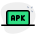 APK file standard for installing programs on Android OS icon