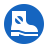 静電気防止ブーツを着用する icon
