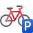 Fahrrad parken icon