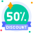 Discount Badge icon