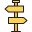 sinal externo-pós-mapa-e-navegação-kmg-design-outline-color-kmg-design icon