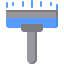 Equipamento-de-limpeza-de-escova-externo-plano-berkahicon-4 icon