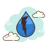 cloud style cielo oscuro icon