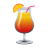 Bebida tropical icon
