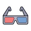 Lunettes 3D icon