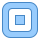 blue ui style square icon