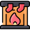 fireplace icon