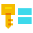color glass style 사용자 자격 증명 icon
