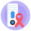 외부 혈액 검사-국가-HIV-에이즈-및-노화-인식-일-스매싱주식-원형-스매싱-주식-2 icon