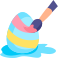 egg painting icon