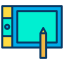 external-wacom-graph-design-kiranshastry-lineal-color-kiranshastry icon