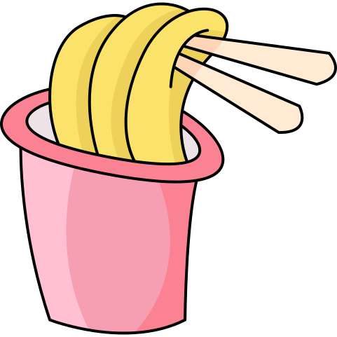 instant noodles icon