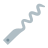 color style couteau tire bouchon icon