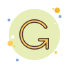 bubbles style grammatikalisch icon