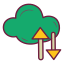 Réseau Cloud icon