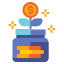 croissance financière icon