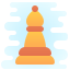 cute clipart style bishop icon