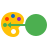 color style green color icon