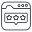website rating icon