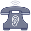Wiretapping icon