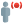 broadcast work and controlling work purpose layout icon