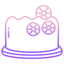 orange pastry icon