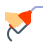 color style gasoline refill icon