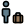 Man with Luggage icon