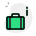 Information of your luggage is being checked icon