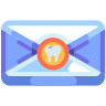 Tooth mail icon