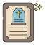 Death Certificate icon