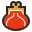 retro style purse front view icon