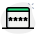 finestra della password icon