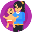 Mother And Baby icon