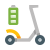 Kick scooter icon