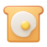Sandwich With Fried Egg icon