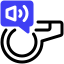 whistle icon
