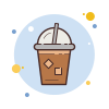 Café gelado icon