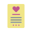 invitation card icon