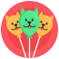 dog balloon icon