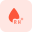 sangre-rh-tipo-externo-positivo-aislada-sobre-fondo-blanco-sangre-tritone-tal-revivo icon