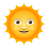 Солнце с лицом icon