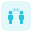 soziale distanzierung icon